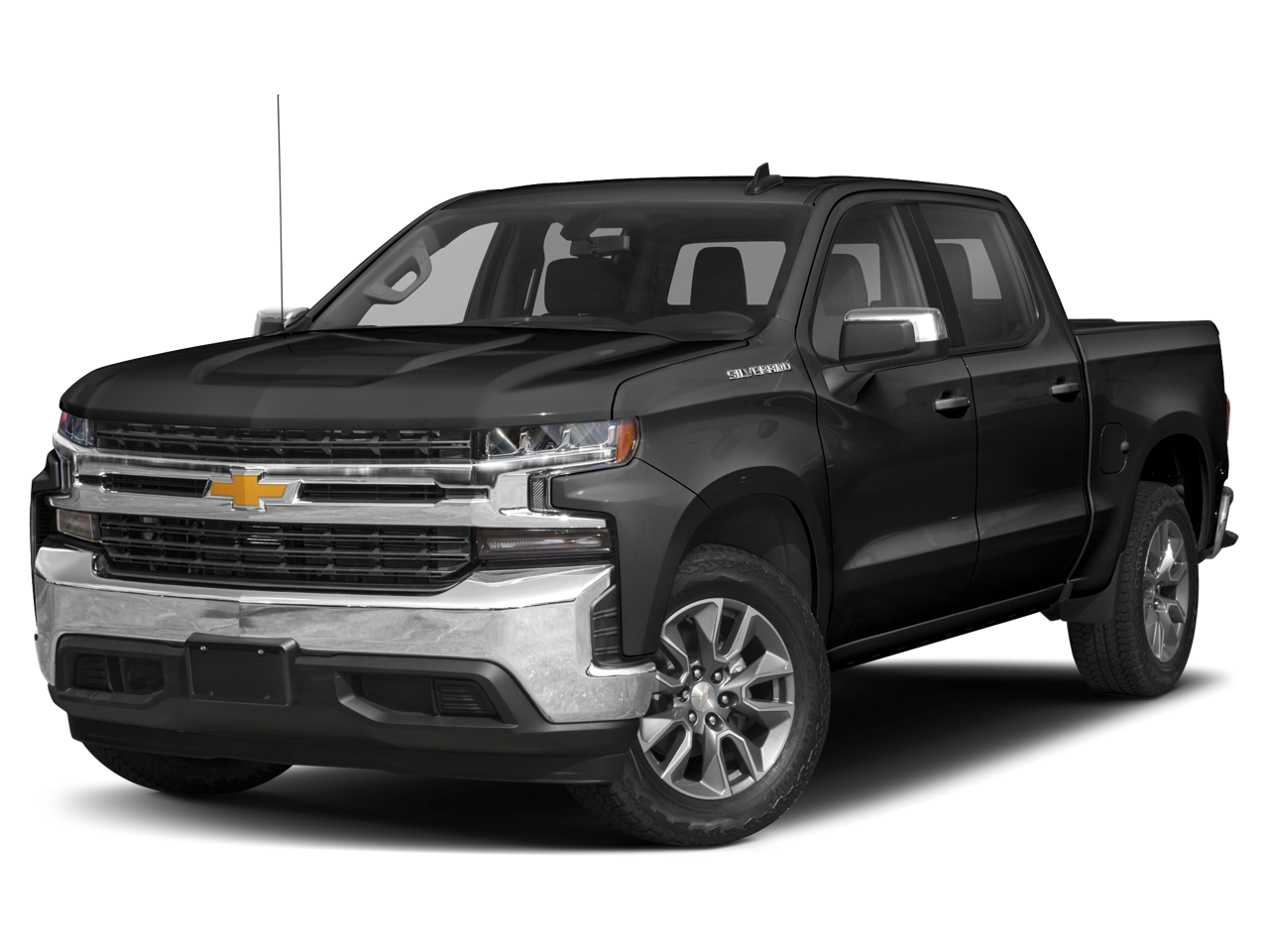 2021 Chevrolet Silverado 1500 LT in Cherry Red Tintcoat — front three-quarter view